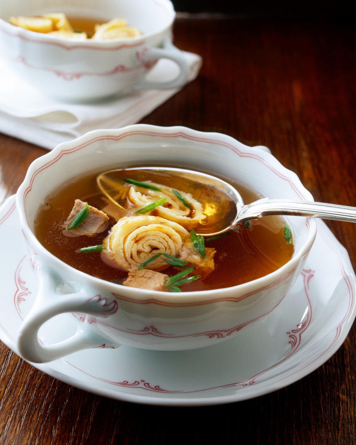 Schwäbische Rind-Flädle-Suppe