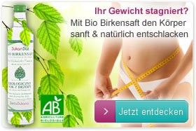 Dukan Bio-Birkensaft für sanfte Entschlackung Dukan Bio-Birkensaft für sanfte Entschlackung