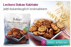 Knusprige Dukan Salztaler